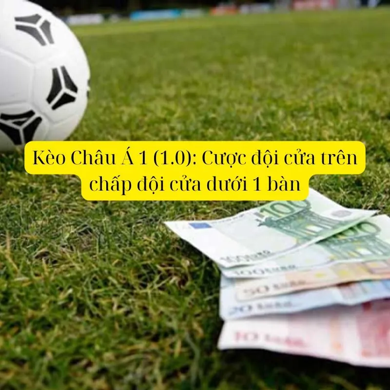 Kèo Châu Á 1 (1.0): Cược đội cửa trên chấp đội cửa dưới 1 bàn.